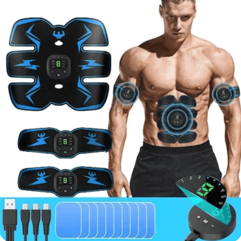 Abdômen + Perna + Braço + 10 Gel Extras